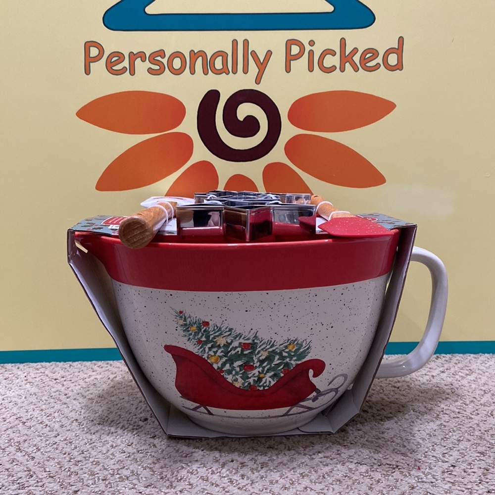 The Bakeshop SLEIGH Batter Bowl & Baking Utensils Set